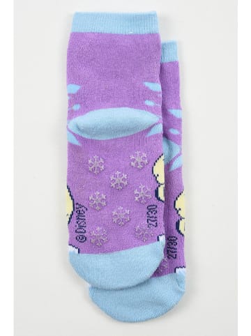 FROZEN Socken "Frozen" in Hellblau/ Lila
