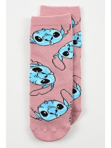 Lilo & Stitch Socken "Lilo & Stitch" in Rosa/ Türkis