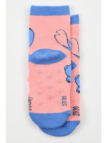 Lilo & Stitch Socken "Lilo & Stitch" in Rosa/ Blau