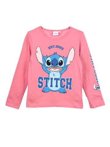 Lilo & Stitch Longsleeve "Lilo & Stitch" in Pink