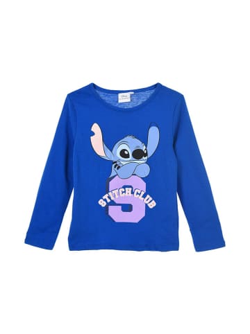 Lilo & Stitch Longsleeve "Lilo & Stitch" in Blau