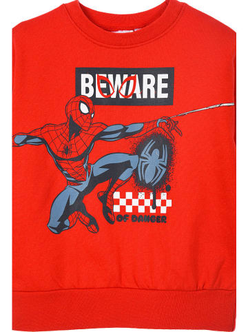Spiderman Bluza "Spider-Man" w kolorze czerwonym
