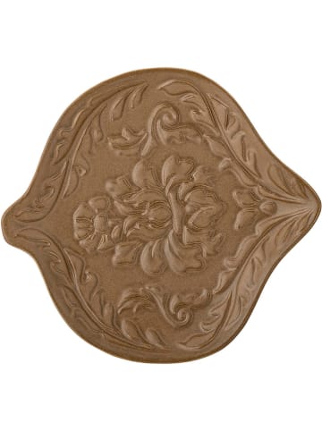 Bloomingville Dekoschale "Lizz" in Hellbraun - (L)18 cm