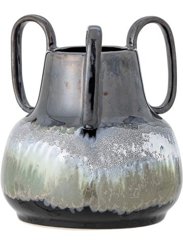 Bloomingville Vaas "Selim" zwart - (H)20 x Ø 18 cm