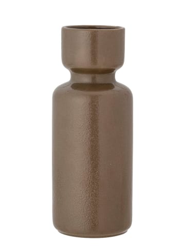 Bloomingville Vaas "Ibro" kaki - (H)24 x Ø 9 cm