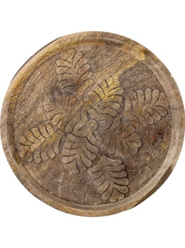 Bloomingville Decodienblad "Noreen" beige - Ø 29 cm