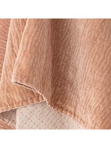 Bloomingville Plaid "Gamma" in Rosa - (L)150 x (B)130 cm