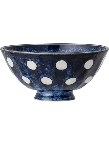 Bloomingville Serveerkom "Camellia" blauw - Ø 13 cm
