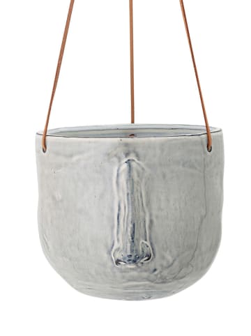Bloomingville Bloempot "Ileana" grijs - (H)55 cm