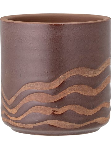 Bloomingville Bloempot "Haakon" bruin - (H)12 x Ø 12 cm