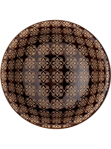 Bloomingville Serveerkom "Marsala" bruin - Ø 21 cm
