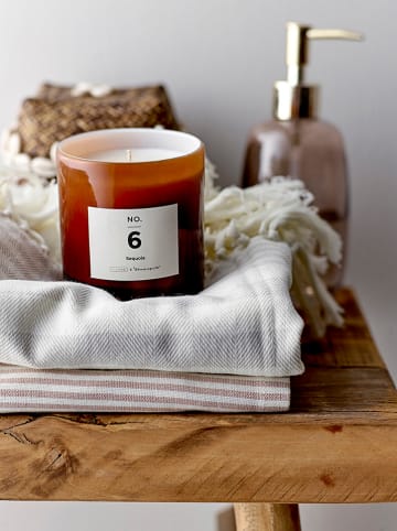 Bloomingville Geurkaars "NO.6-Sequoia" bruin - 200 g