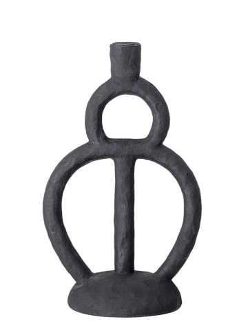 Bloomingville Kaarshouder "Ramina" zwart - (B)17,5 x (H)29 cm
