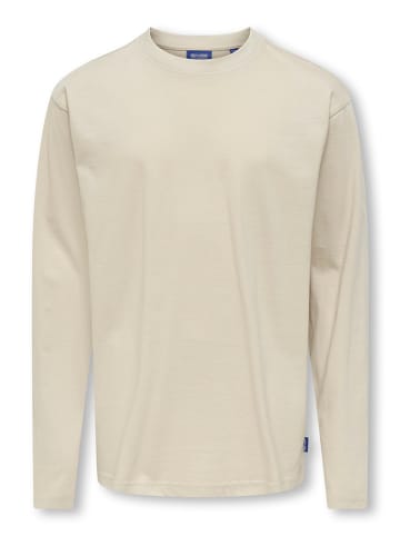 Only&Sons Longsleeve "Fred" beige