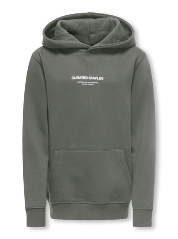 Only&Sons Hoodie "Curated" in Grau