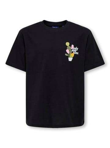 Only&Sons Shirt "Fred" in Schwarz