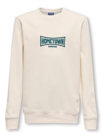 ONLY & SONS Junior Sweatshirt "Varsity" beige
