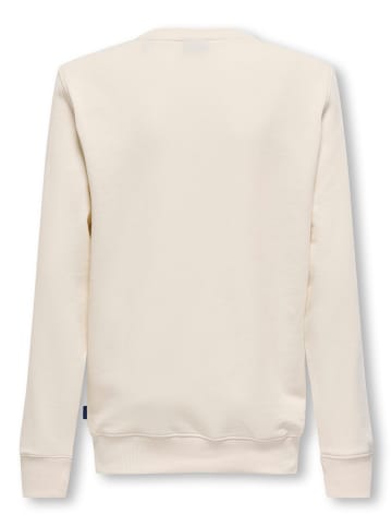 ONLY & SONS Junior Sweatshirt "Varsity" in Beige