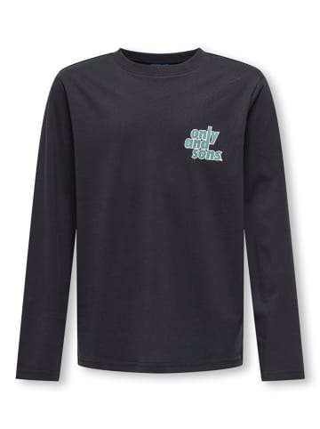 Only&Sons Longsleeve "Isaac" in Schwarz