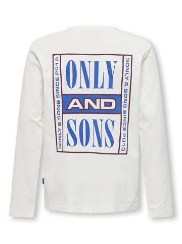 Only&Sons Longsleeve "Isaac" wit