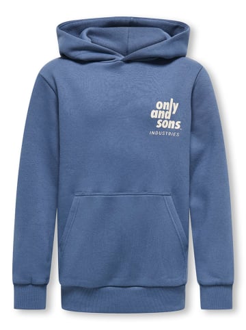 Only&Sons Hoodie "Hudson" in Blau