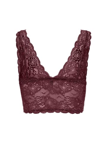 ONLY Bustier bordeaux