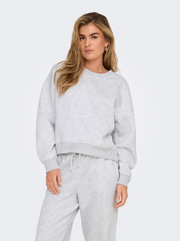 ONLY Bluza w kolorze jasnoszarym