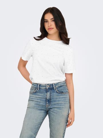 ONLY Shirt in Weiß
