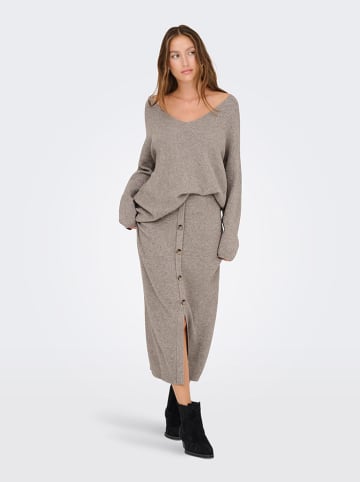 ONLY Rok taupe
