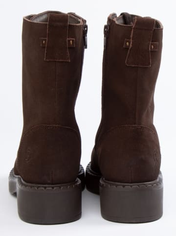 JOLANA & FENENA Leder-Boots in Braun