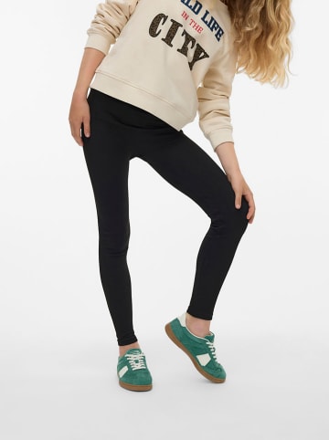 Vero Moda Girl Legginsy "Misa" w kolorze czarnym