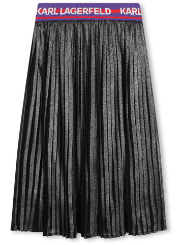 Karl Lagerfeld Kids Plisseerock in Silber