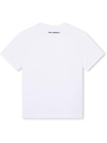 Karl Lagerfeld Kids Shirt wit