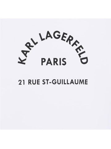 Karl Lagerfeld Kids Koszulka w kolorze białym