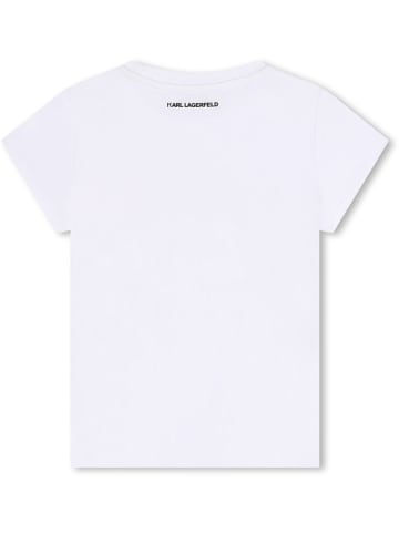 Karl Lagerfeld Kids Shirt in Weiß