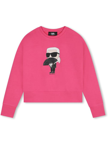 Karl Lagerfeld Kids Sweatshirt roze