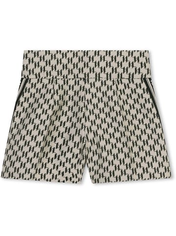Karl Lagerfeld Kids Shorts in Creme/ Schwarz