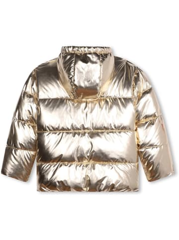 Karl Lagerfeld Kids Winterjas goudkleurig