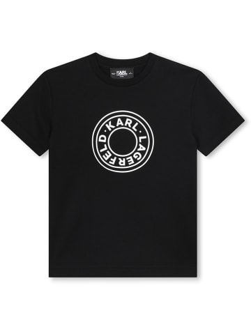 Karl Lagerfeld Kids Shirt zwart