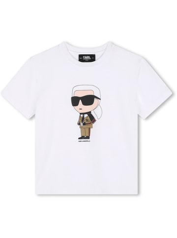 Karl Lagerfeld Kids Shirt wit