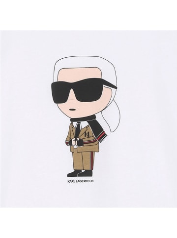 Karl Lagerfeld Kids Shirt wit