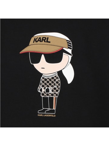 Karl Lagerfeld Kids Bluza w kolorze czarnym