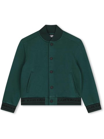 Karl Lagerfeld Kids Bluza w kolorze morskim
