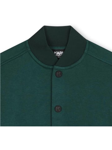 Karl Lagerfeld Kids Bluza w kolorze morskim