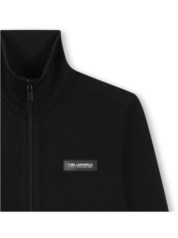 Karl Lagerfeld Kids Bluza w kolorze czarnym