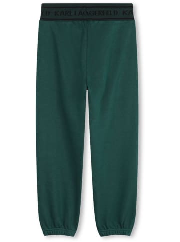 Karl Lagerfeld Kids Sweatbroek petrol