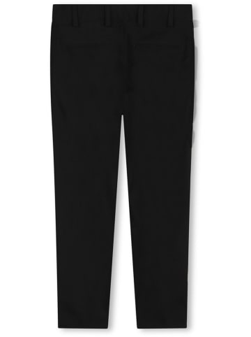 Karl Lagerfeld Kids Spodnie chino w kolorze czarnym