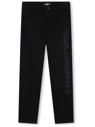 Karl Lagerfeld Kids Dżinsy - Slim fit - w kolorze czarnym