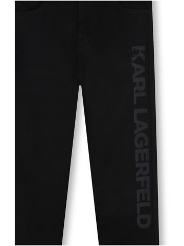 Karl Lagerfeld Kids Dżinsy - Slim fit - w kolorze czarnym
