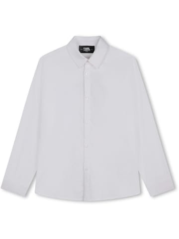 Karl Lagerfeld Kids Hemd in Weiß